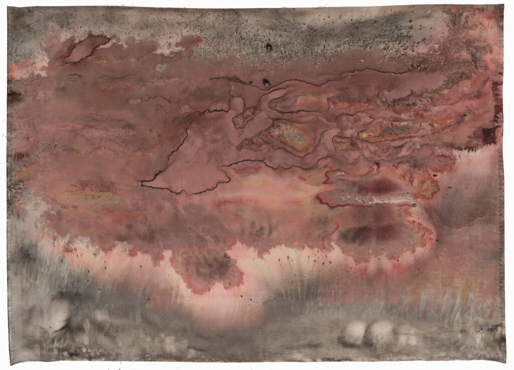 Glittering on the Sea 1, utstilling: Dawn, It Elucidates. Moss Kunstforening, separatutstilling 10/5-7/6 2025