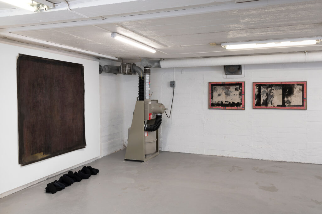 Serie: Arvestoff 2, Rombeskrivelse. Vises på galleri Kasematt, Sagene.