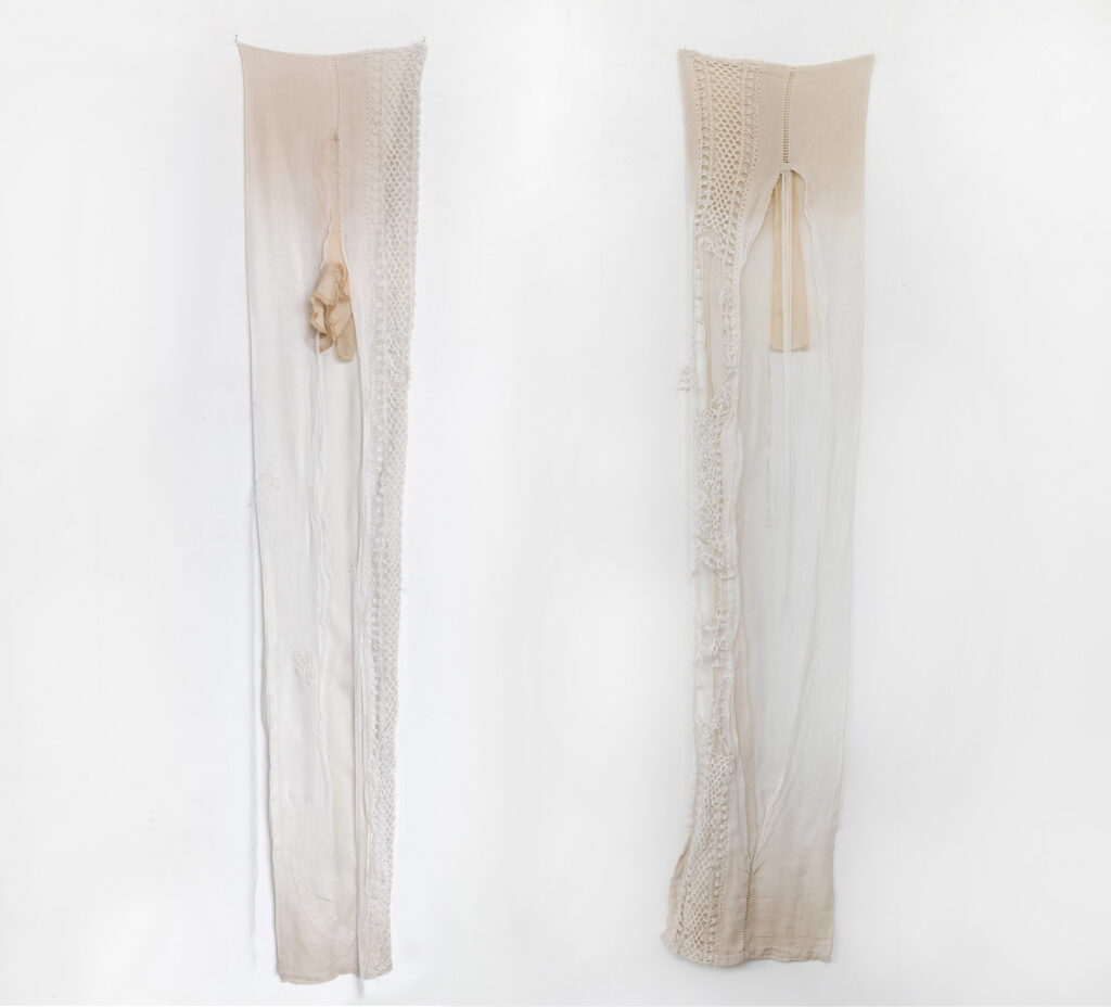 Utstillingen; I Utkanten, Kunstpunkt Lista, Agder Kunstsenter 28/2-3/5 2026, verk; Uskyld 1 og 2