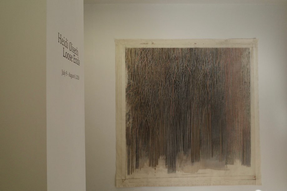 Loose Ends, SNØ galleri Oslo, 9/7-6/8 2026. Verk: Loose Ends 4( drawings), h 167 cm x b 170 cm