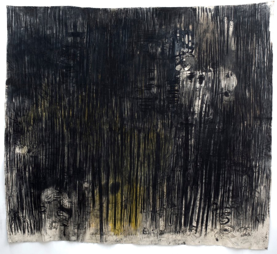 Tegnebiennalen 2010, Lines on the move, Moss. Mine verk: Fragile Feelings, Black Lit og Sediments